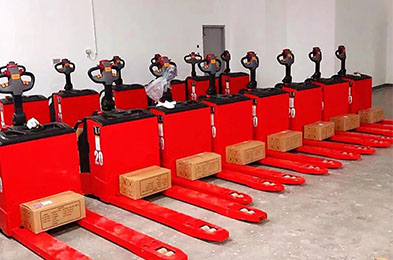 21 unidades de equipos de manipulación de materiales Forkvance entregadas al cliente